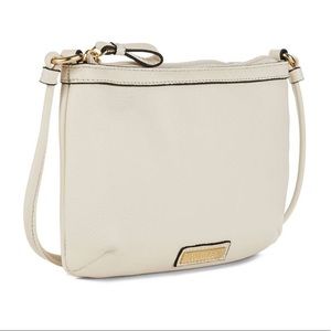 NEW Calvin Klein Carrie Pebble Leather Crossbody